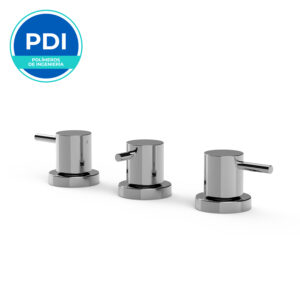 Juego para bidé de 2 llaves y transferencia