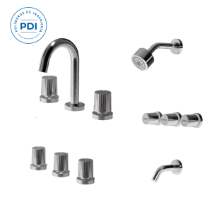 Juego para lavatorio, bidé y para bañera y ducha